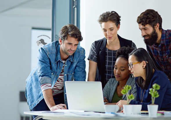 People use laptops for work and entertainment